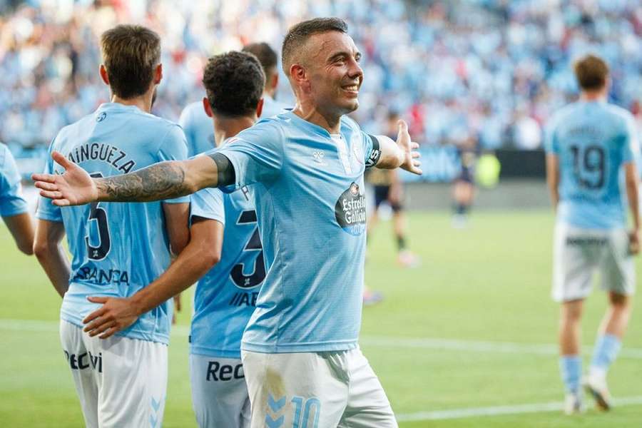 Aspas thrilled to score as Celta Vigo claim victory against Valencia