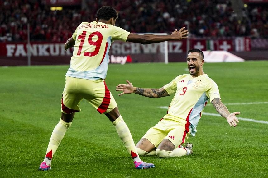 Spain Demolishes Switzerland 4-1 with Ten Men in Nations League Clash