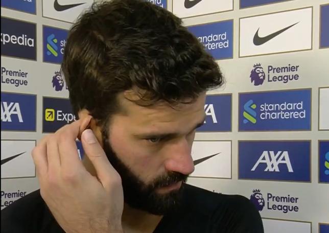 Liverpool star Alisson criticizes Nottingham Forest tactics following surprise loss