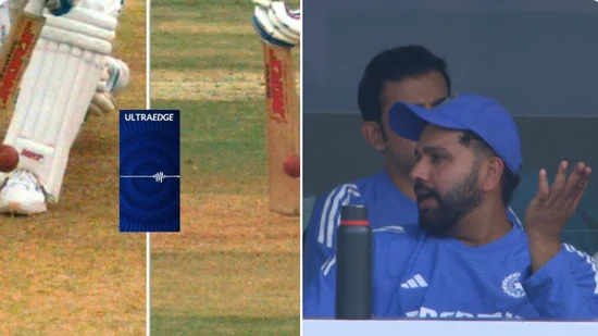 Virat Kohli's surprising refusal to take DRS despite inside edge and Gill's insistence leaves Rohit Sharma in disbelief: 'Bat laga tha yaar'