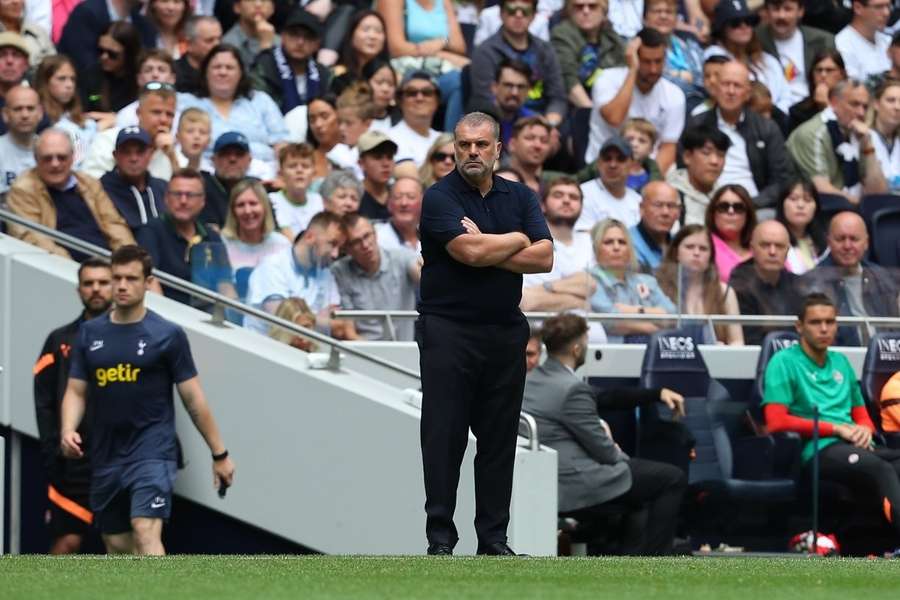 Postecoglou acknowledges the pressure he faces at Tottenham Hotspur this season