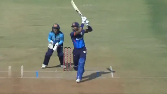 Hardik Pandya's blazing form persists, hammering 28 runs in one over with four massive sixes at Syed Mushtaq Ali Trophy